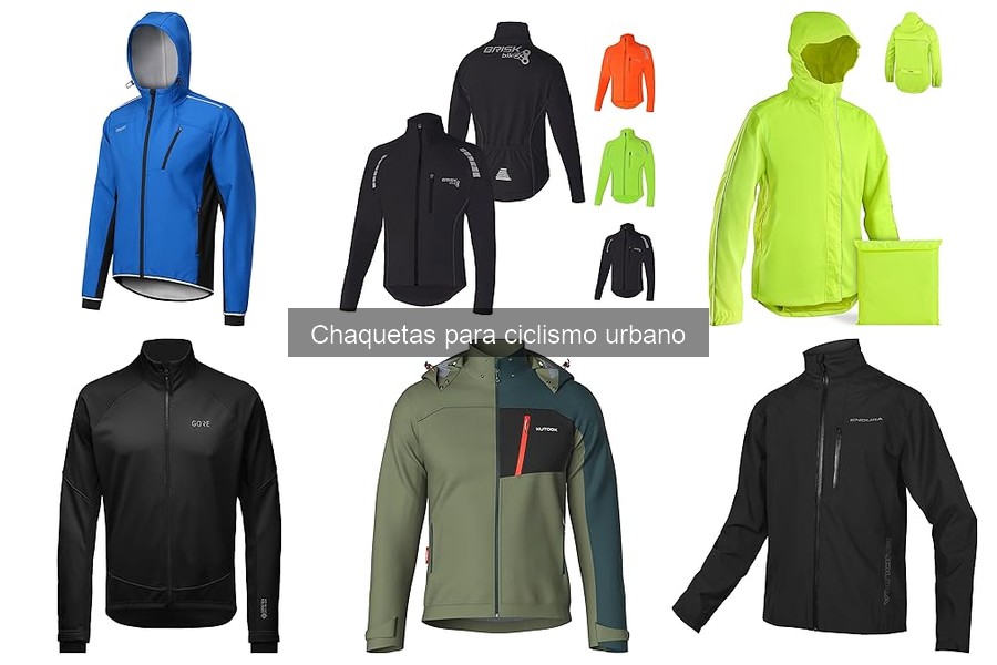 Características esenciales de chaquetas para ciclismo urbano