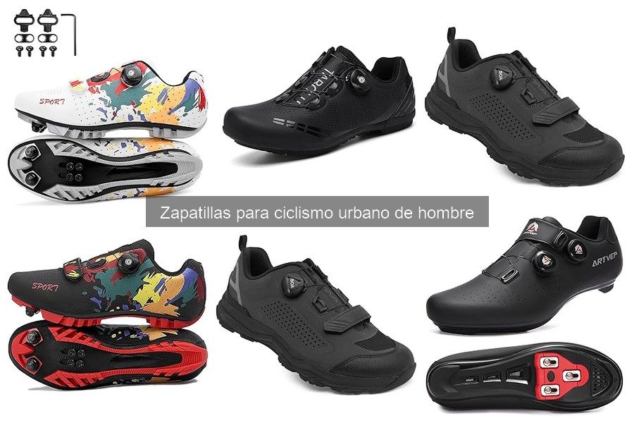 Características esenciales de zapatillas de ciclismo urbano