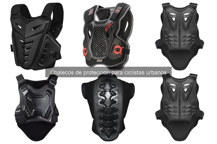 Chalecos de protección para ciclistas urbanos: seguridad esencial