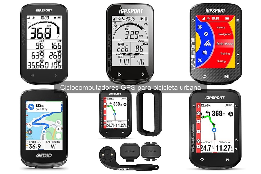 Ciclocomputadores GPS para principiantes recomendados