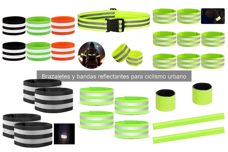 Cómo combinar brazaletes reflectantes con accesorios de ciclismo