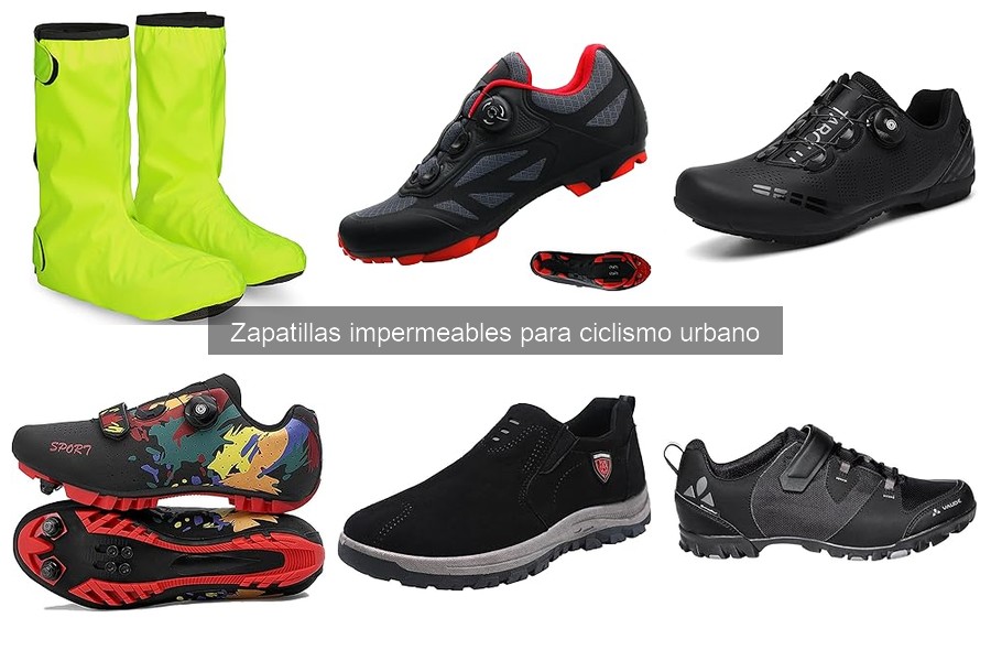 Cómo cuidar zapatillas impermeables para ciclismo urbano