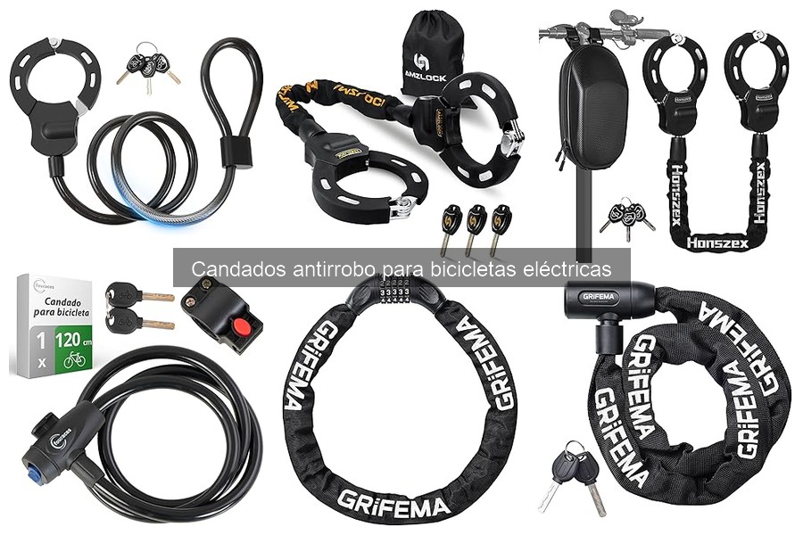 Cómo elegir el candado antirrobo ideal para bicicleta eléctrica