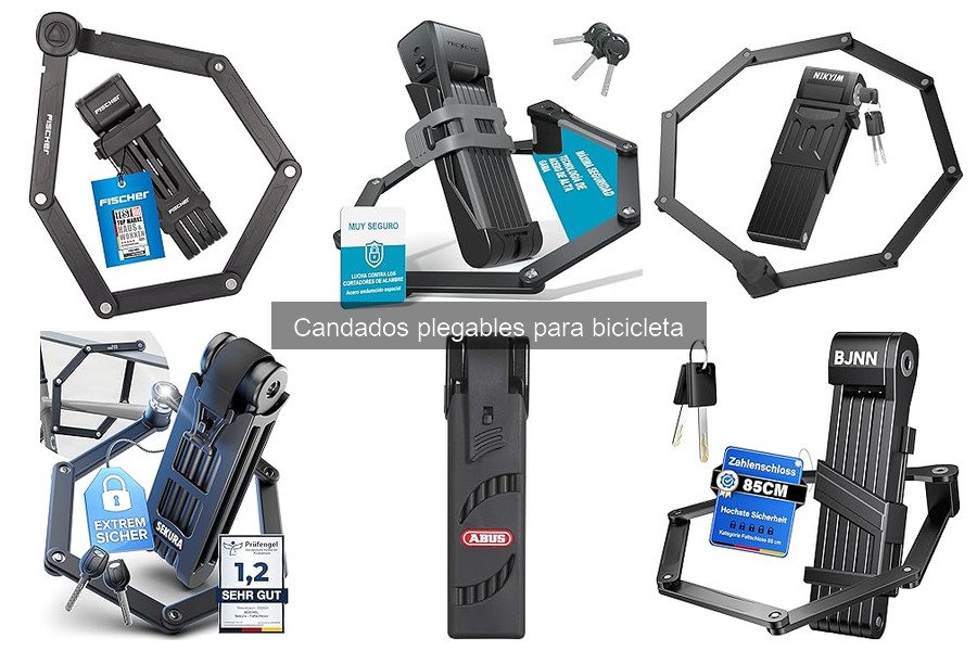 Cómo elegir el candado plegable perfecto para tu bicicleta
