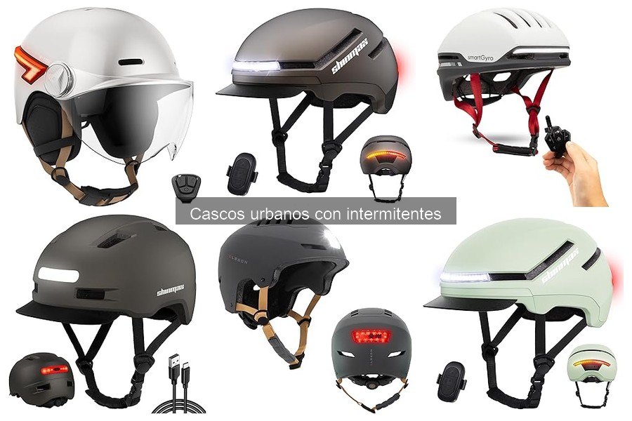 Cómo elegir el casco urbano con intermitentes perfecto