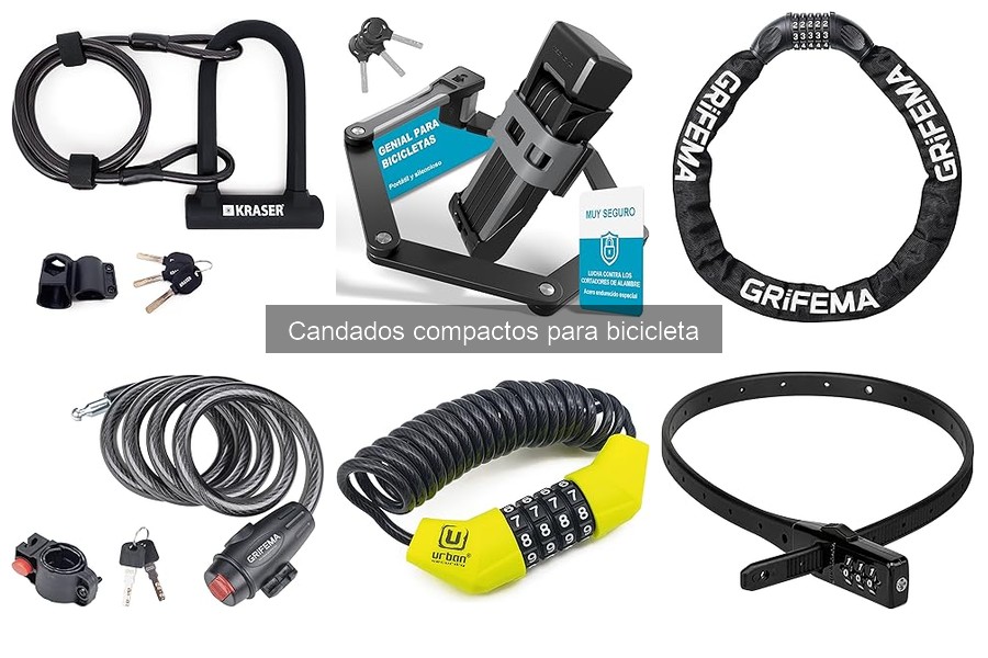 Cómo elegir el mejor candado compacto para bicicleta