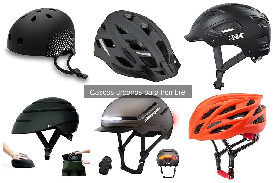 Cómo elegir el tamaño ideal de casco urbano para hombre