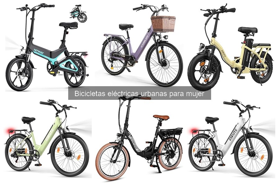 Cómo elegir la bicicleta eléctrica urbana ideal para mujer