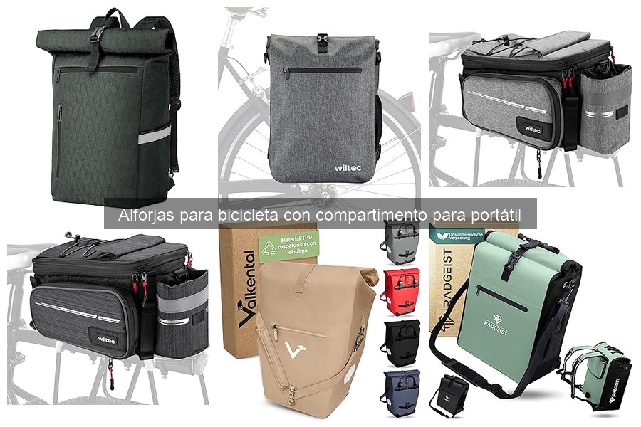 Cómo elegir la mejor alforja para bicicleta con compartimento