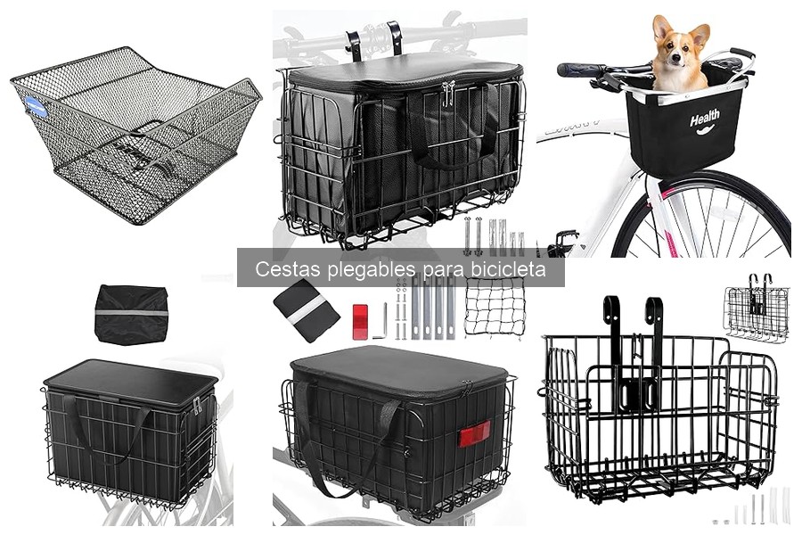 Cómo elegir la mejor cesta plegable para tu bicicleta