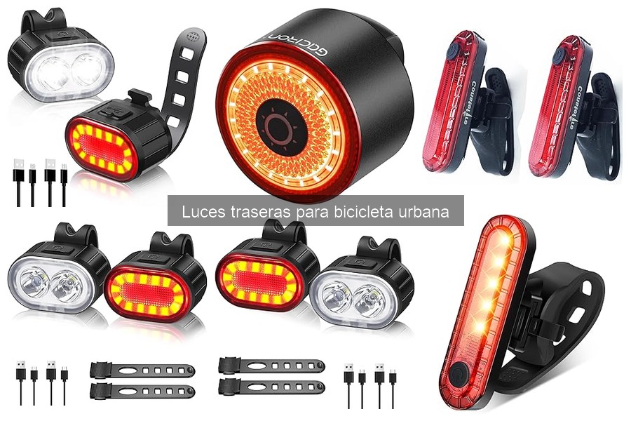 Cómo elegir la mejor luz trasera para bicicleta urbana