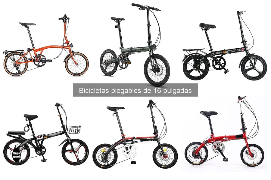 Cómo Elegir la Mejores Bicicletas Plegables de 16 Pulgadas