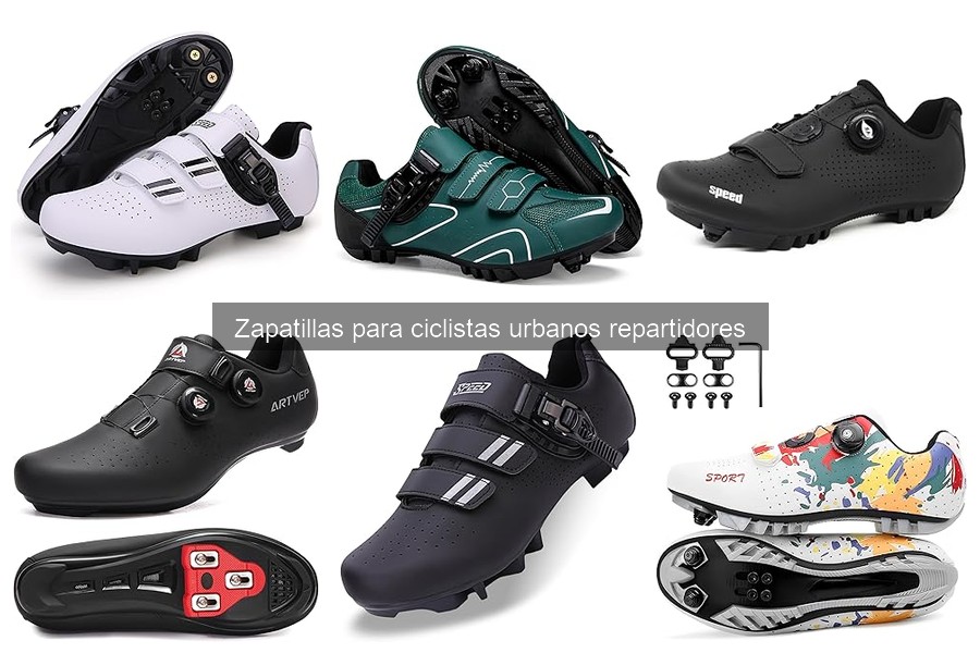 Cómo elegir las mejores zapatillas para repartir en bicicleta