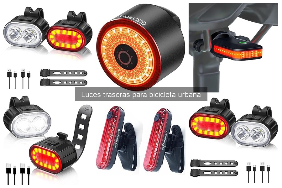 Cómo elegir luces traseras resistentes al agua para bicicleta