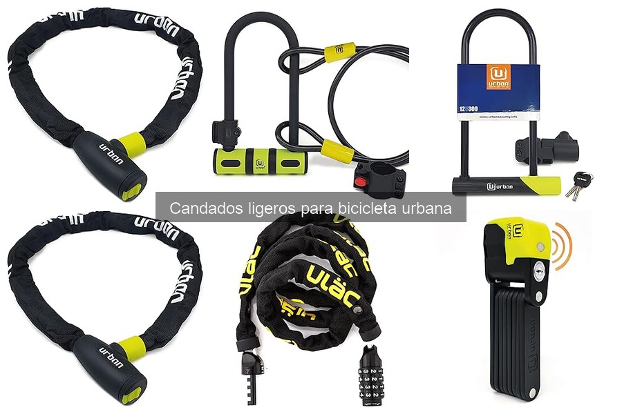 Cómo Elegir un Candado Ligero para Bicicleta Urbana