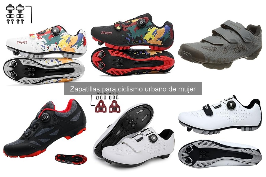 Cómo elegir zapatillas para ciclismo urbano de mujer