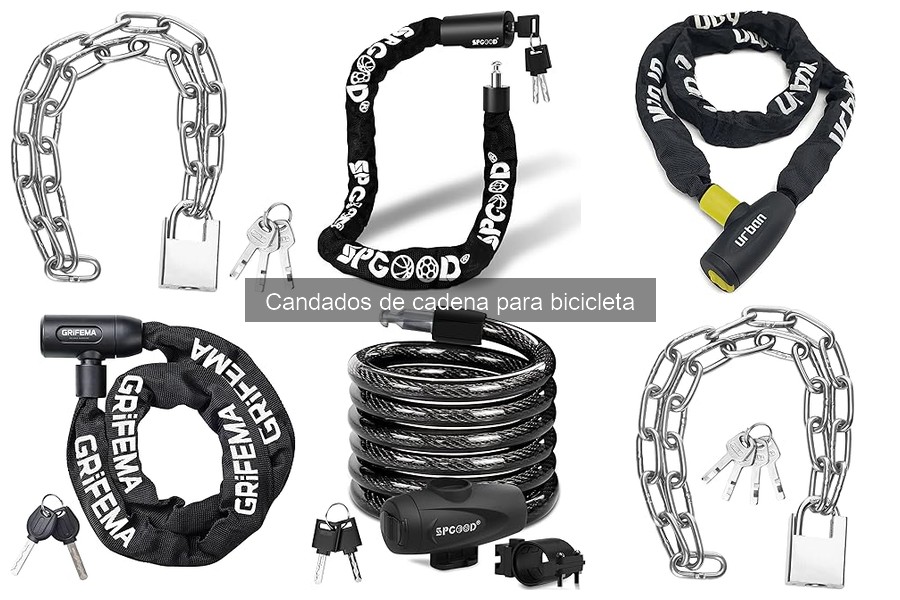 Cómo evitar el robo de tu bicicleta con candados de cadena