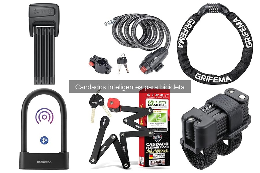 Cómo funciona un candado inteligente para bicicleta