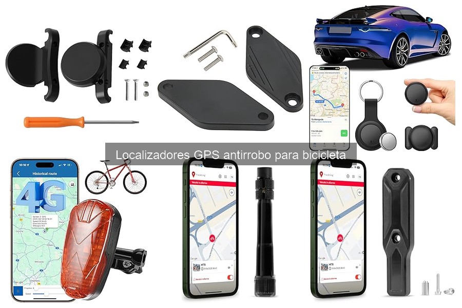 ¿Cómo funciona un localizador GPS antirrobo para bicicleta?