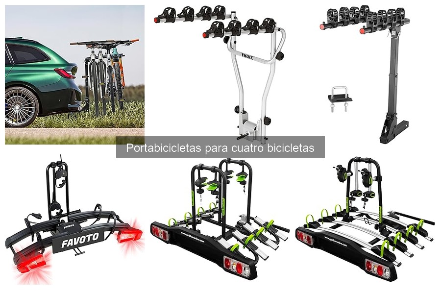 Cómo instalar un portabicicletas para 4 bicicletas fácilmente