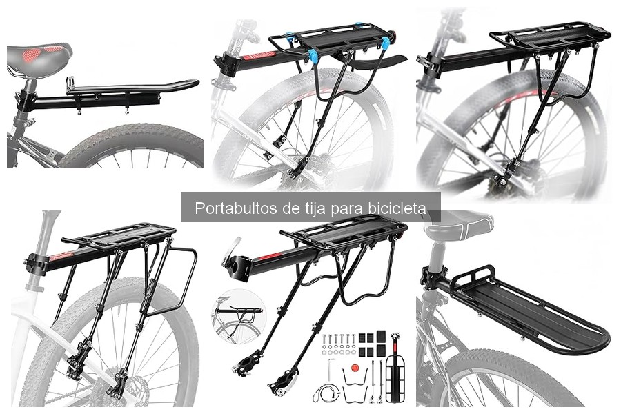Cómo instalar un portabultos de tija en bicicleta fácilmente
