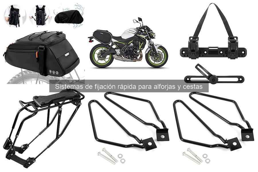 Cómo instalar un sistema de fijación rápida para alforjas