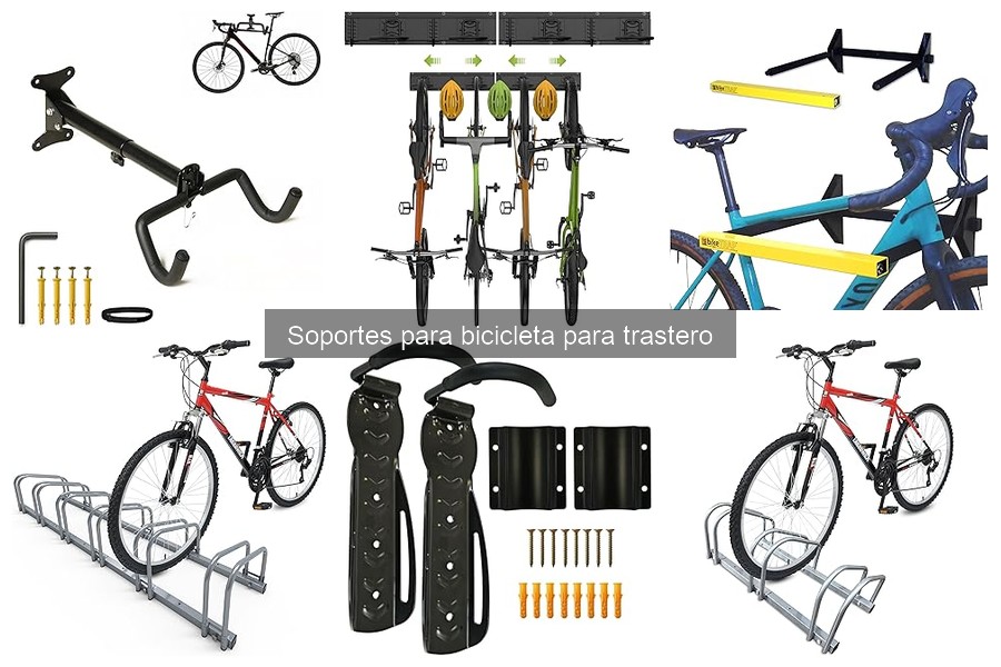 Cómo instalar un soporte para bicicleta en el trastero