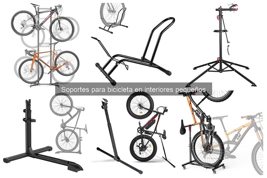 Cómo instalar un soporte para bicicleta en interiores pequeños