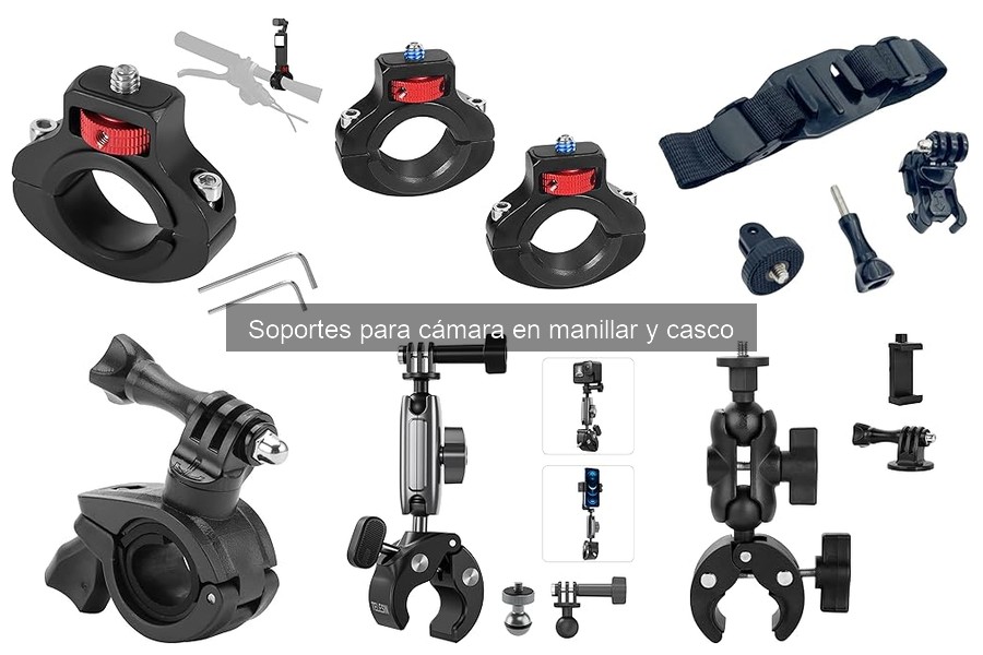 Cómo instalar un soporte para cámara en el manillar