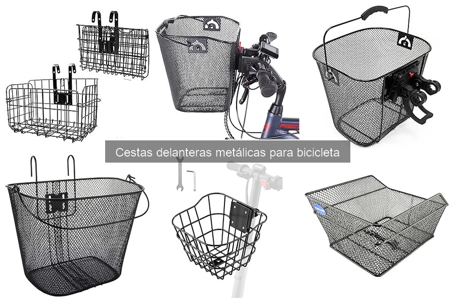 Cómo instalar una cesta delantera metálica en tu bicicleta