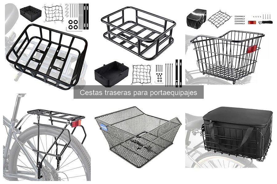 Cómo instalar una cesta trasera en el portaequipajes de tu bicicleta