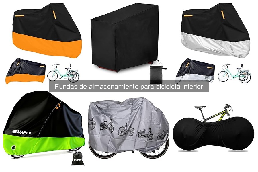 Cómo instalar una funda de almacenamiento para bicicleta