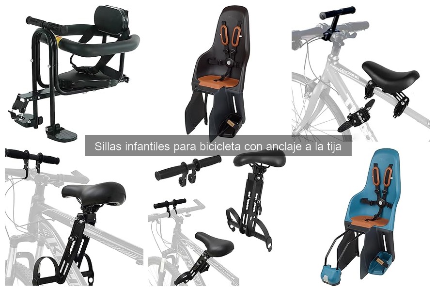 Cómo instalar una silla infantil a la tija de la bicicleta