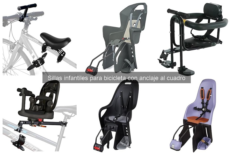 Cómo instalar una silla infantil al cuadro de bicicleta