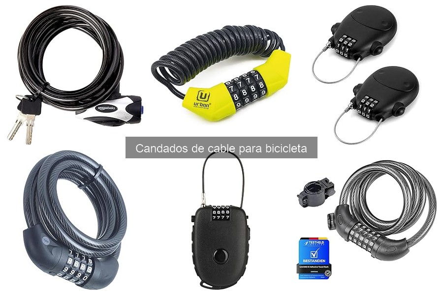 Cómo instalar y usar un candado de cable para bicicleta