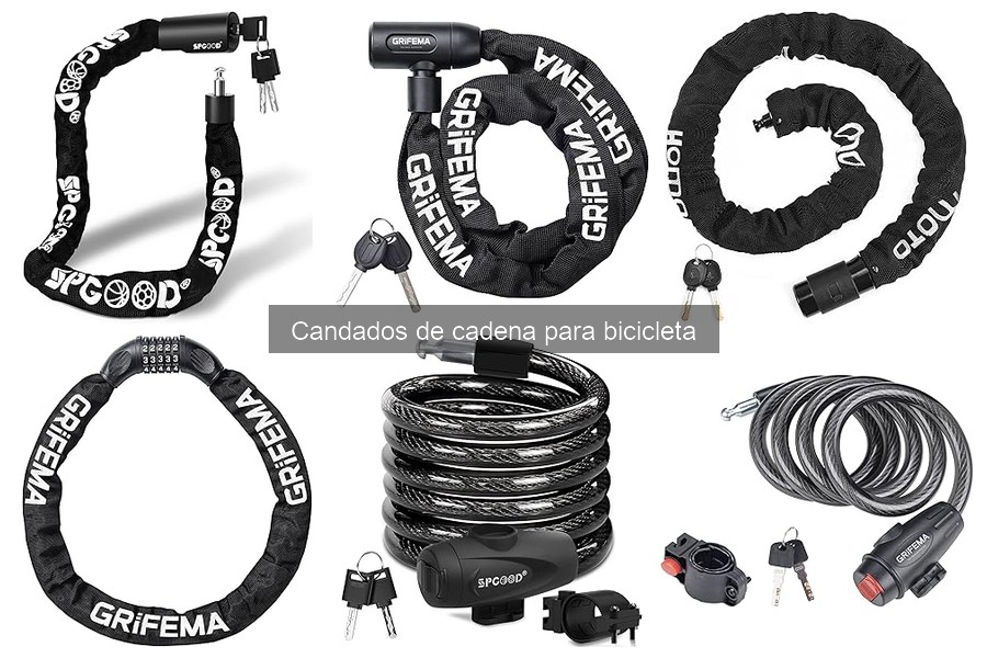 Cómo instalar y usar un candado de cadena para bicicleta