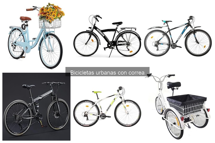 Cómo mantener tu bicicleta urbana con correa correctamente