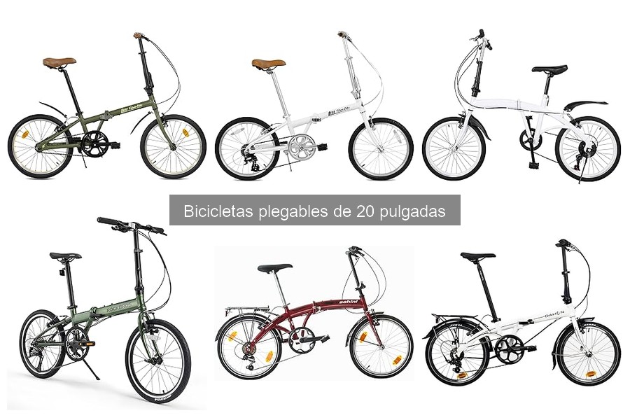 Cómo usar correctamente una bicicleta plegable de 20 pulgadas