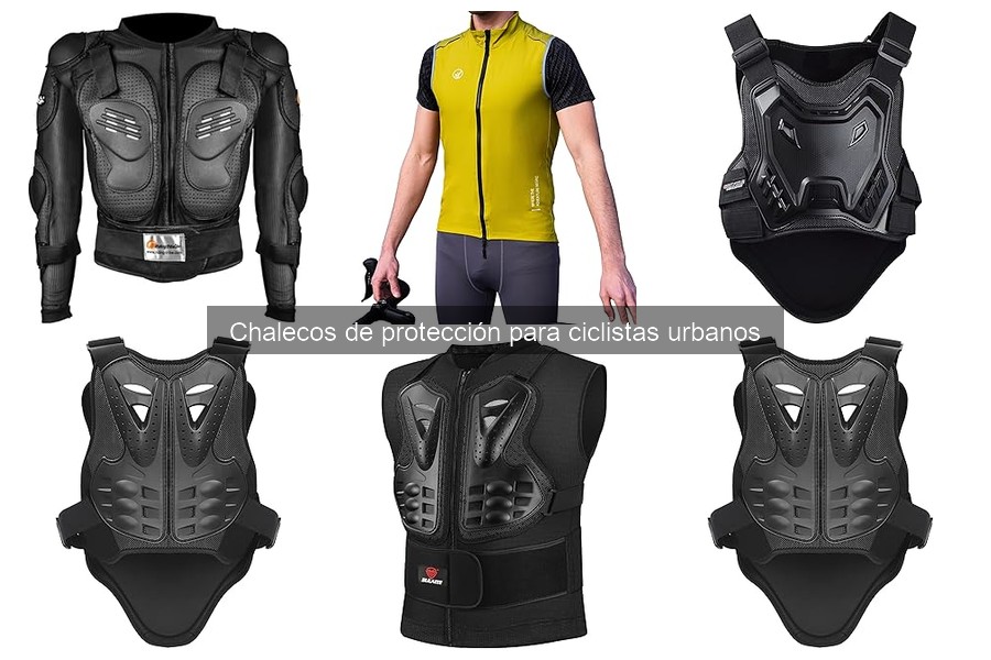 Cómo usar un chaleco de protección para ciclistas urbanos