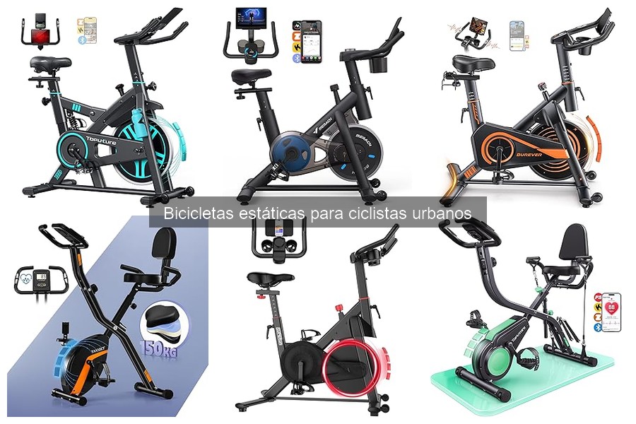 Comparativa: Bicicletas estáticas vs. de spinning