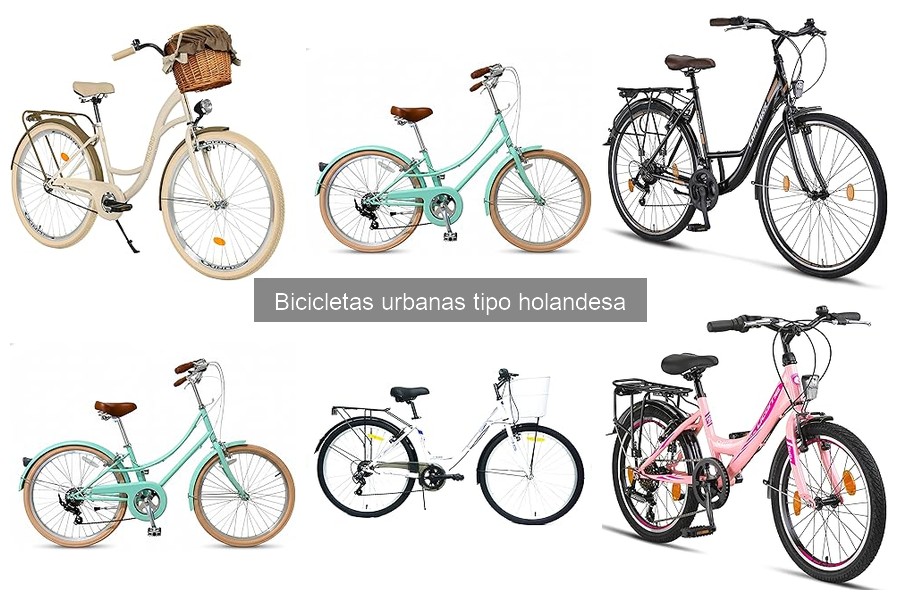 Comparativa: Bicicletas Holandesas vs Urbanas Convecionales