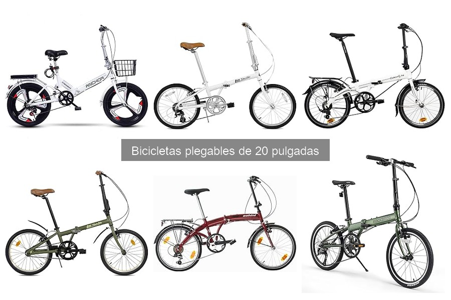Comparativa: Bicicletas Plegables de 20 vs 24 Pulgadas