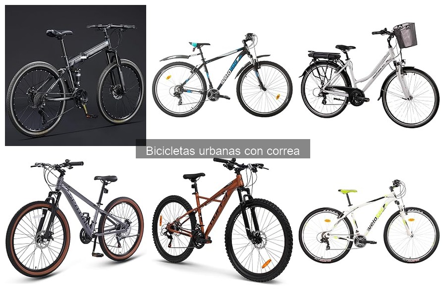 Comparativa: Bicicletas Urbanas con Correa vs. de Cadena