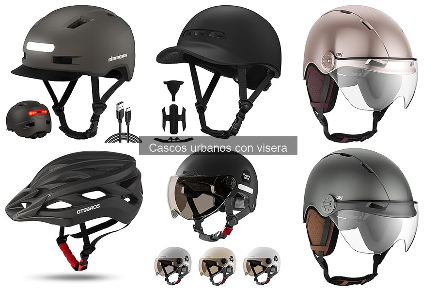 Comparativa: Cascos Urbanos con Visera vs. Cascos de Ciclismo
