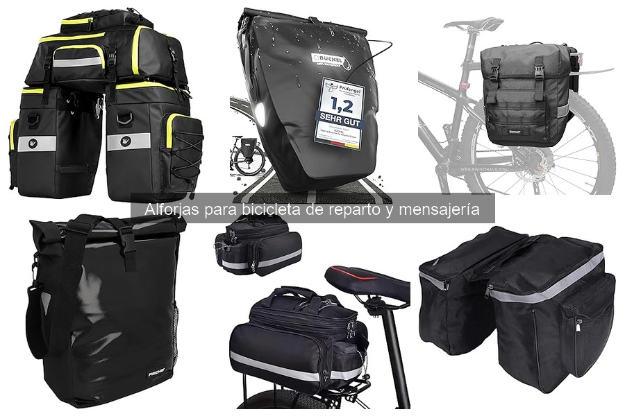 Comparativa de alforjas para mensajería: mejor opción 2023