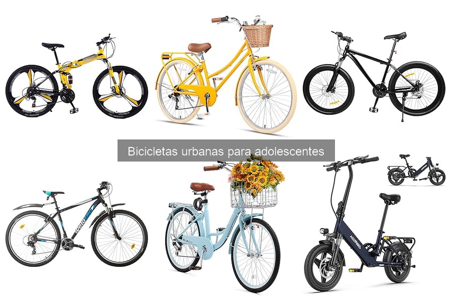 Comparativa de bicicletas urbanas para adolescentes
