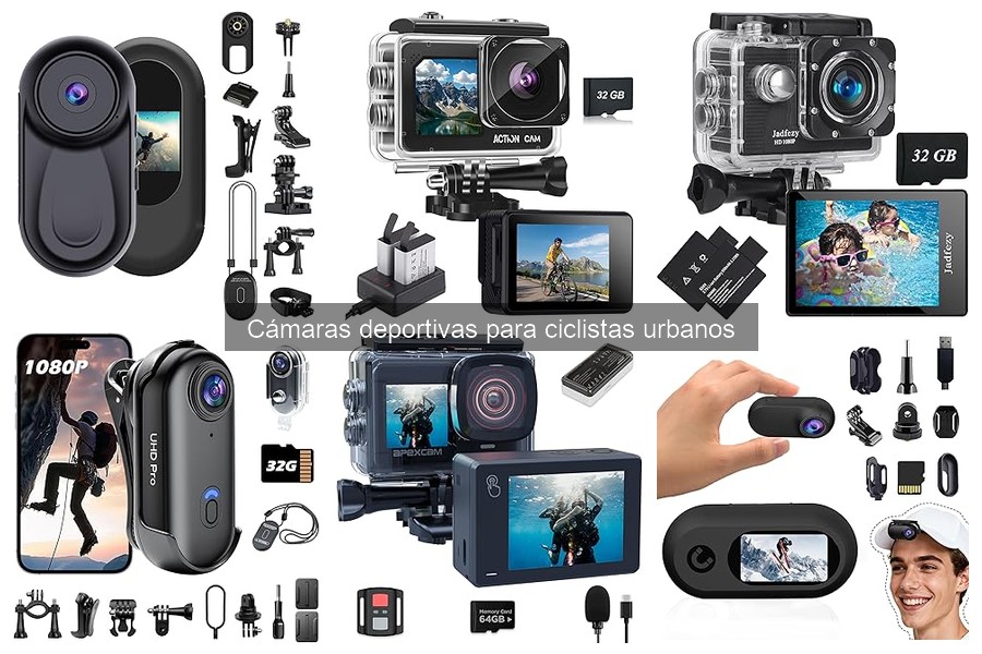 Comparativa de Cámaras Deportivas para Ciclismo Urbano