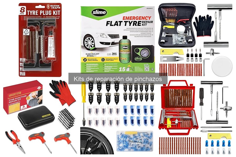 Comparativa de Kits de Reparación de Pinchazos: Mejores Marcas