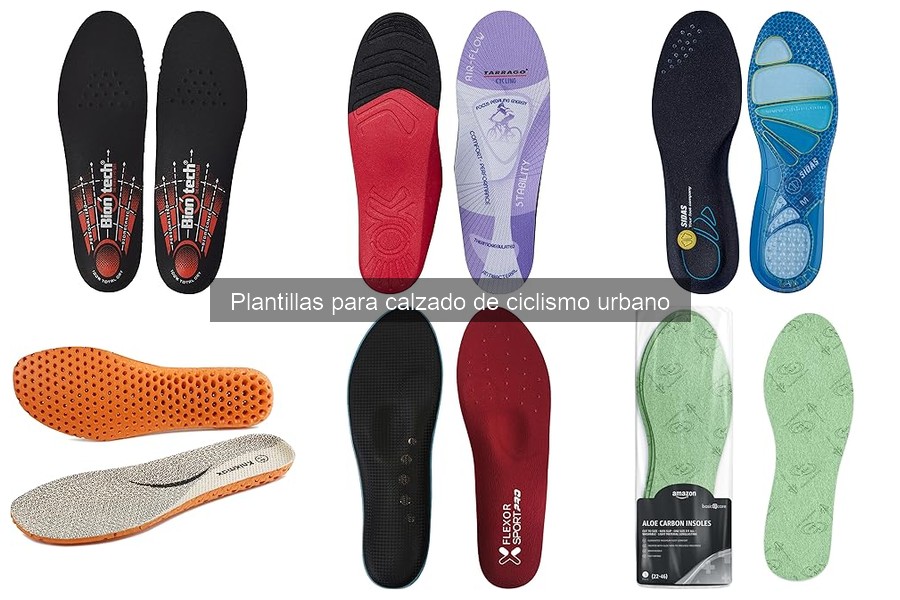 Comparativa de las Mejores Plantillas para Ciclismo Urbano