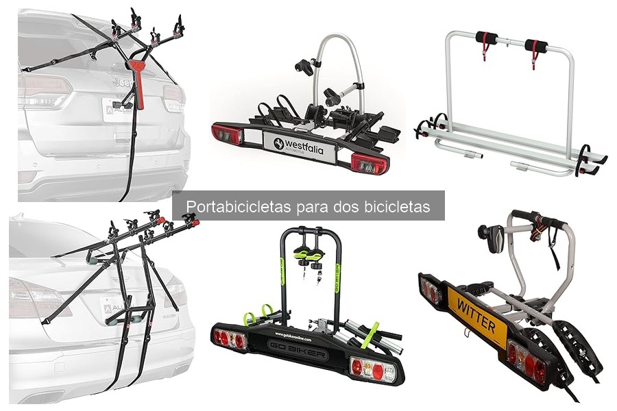 Comparativa de Portabicicletas de Techo y Remolque para 2 Bicicletas